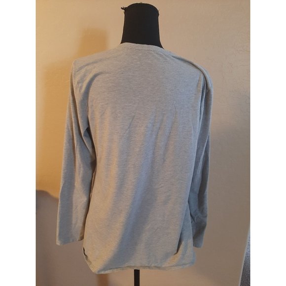 Pure J Jill Tag less Stretch-Cotton Crew Neck Tee Casual Lightweight Size M - Picture 4 of 7